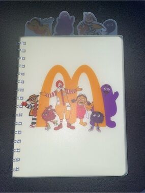 New  McDonald's McDonaldland Characters Tab Journal - BoxLunch Exclusive
